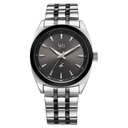 Fastrack Vyb Arcane Quartz Analog Black Dial Two Toned Color Metal Strap Watch For Guys