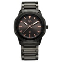 Fastrack Vyb Quest Quartz Analog Black Dial Black Metal Strap Watch For Guys