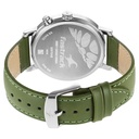 Fastrack Tick Tock Quartz Multifunction Black Dial Leather Strap Watch for Guys