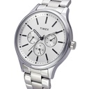 Timex Fashion Men's Silver Dial Round Case Multifunction Function Watch -TWEG18409