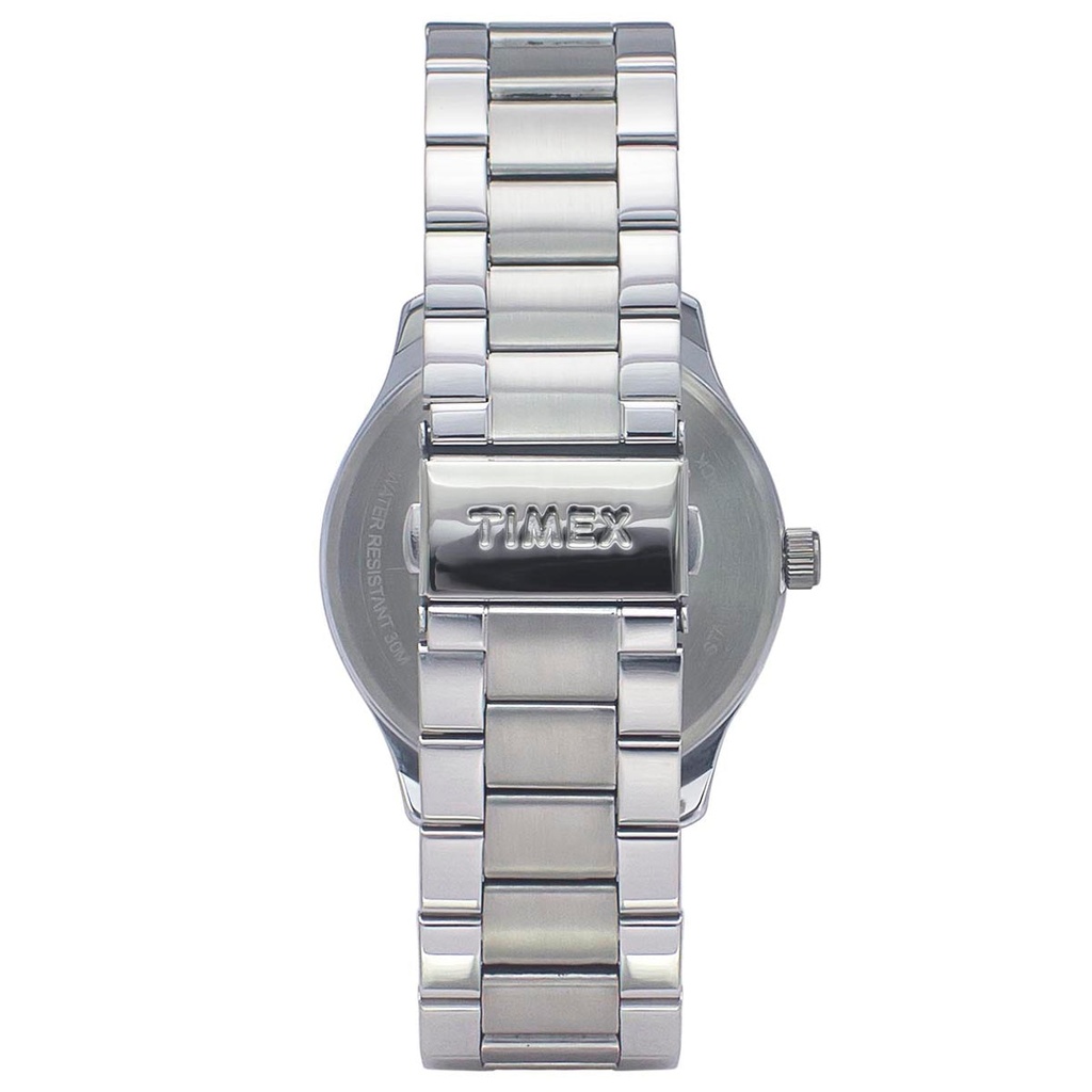 Timex Fashion Men's Silver Dial Round Case Multifunction Function Watch -TWEG18409