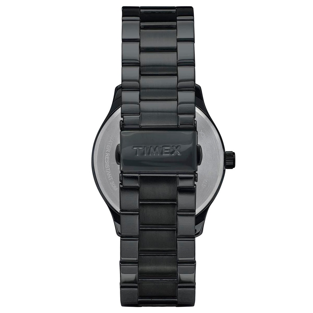 Timex Fashion Men's Black Dial Round Case Multifunction Function Watch -TWEG18410