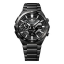 CASIO Men EDifice ECB-2200DC-1ADF Black Ana-Digi Dial Black Stainless Steel Band ED589