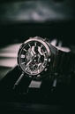 CASIO Men EDifice ECB-2200DC-1ADF Black Ana-Digi Dial Black Stainless Steel Band ED589