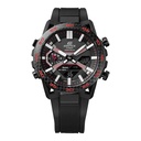 CASIO Men EDifice ECB-2000PB-1ADF Black Ana-Digi Dial Black Resin Strap Watch ED563