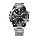 CASIO Men EDifice ECB-2000D-1ADF Black Ana-Digi Dial Silver Stainless Steel Band ED564