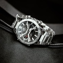 CASIO Men EDifice ECB-2000D-1ADF Black Ana-Digi Dial Silver Stainless Steel Band ED564