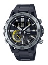 CASIO Men EDifice ECB-40DC-1ADF Black Ana-Digi Dial Black Stainless Steel Band ED576