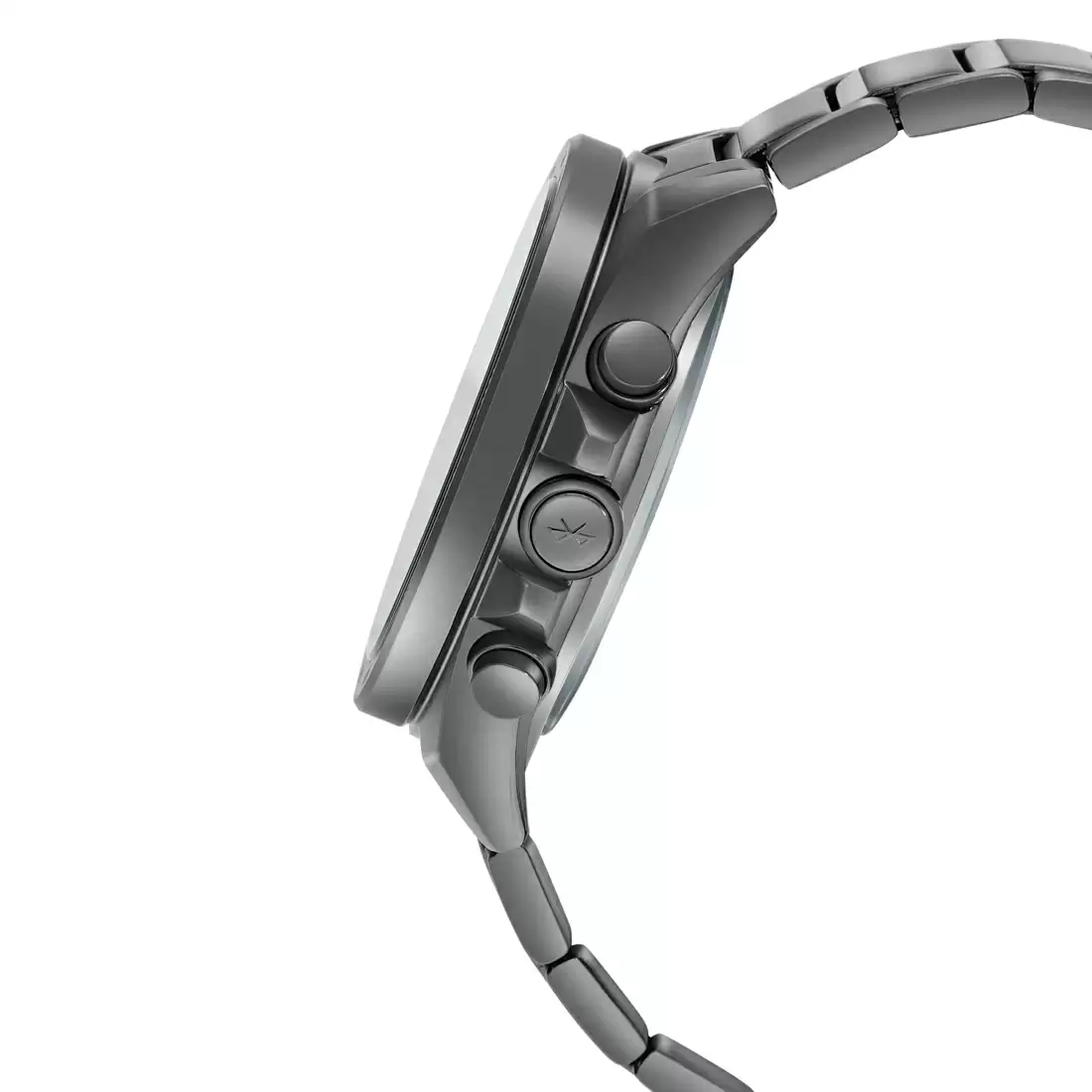 CASIO Men EDifice ECB-900MDC-1ADR Gray Ana-Digi Dial Gray Stainless Steel Band ED527