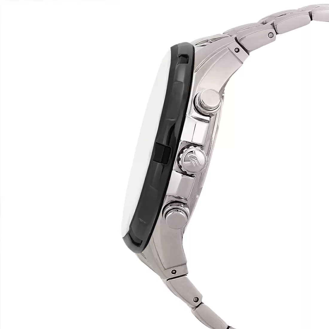 CASIO Men EDifice EF-539D-1AVUDF Black Analog Dial Silver Stainless Steel Band ED369