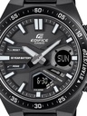 CASIO Men EDifice EFV-C110DC-1ADF Black Ana-Digi Dial Black Stainless Steel Band ED601