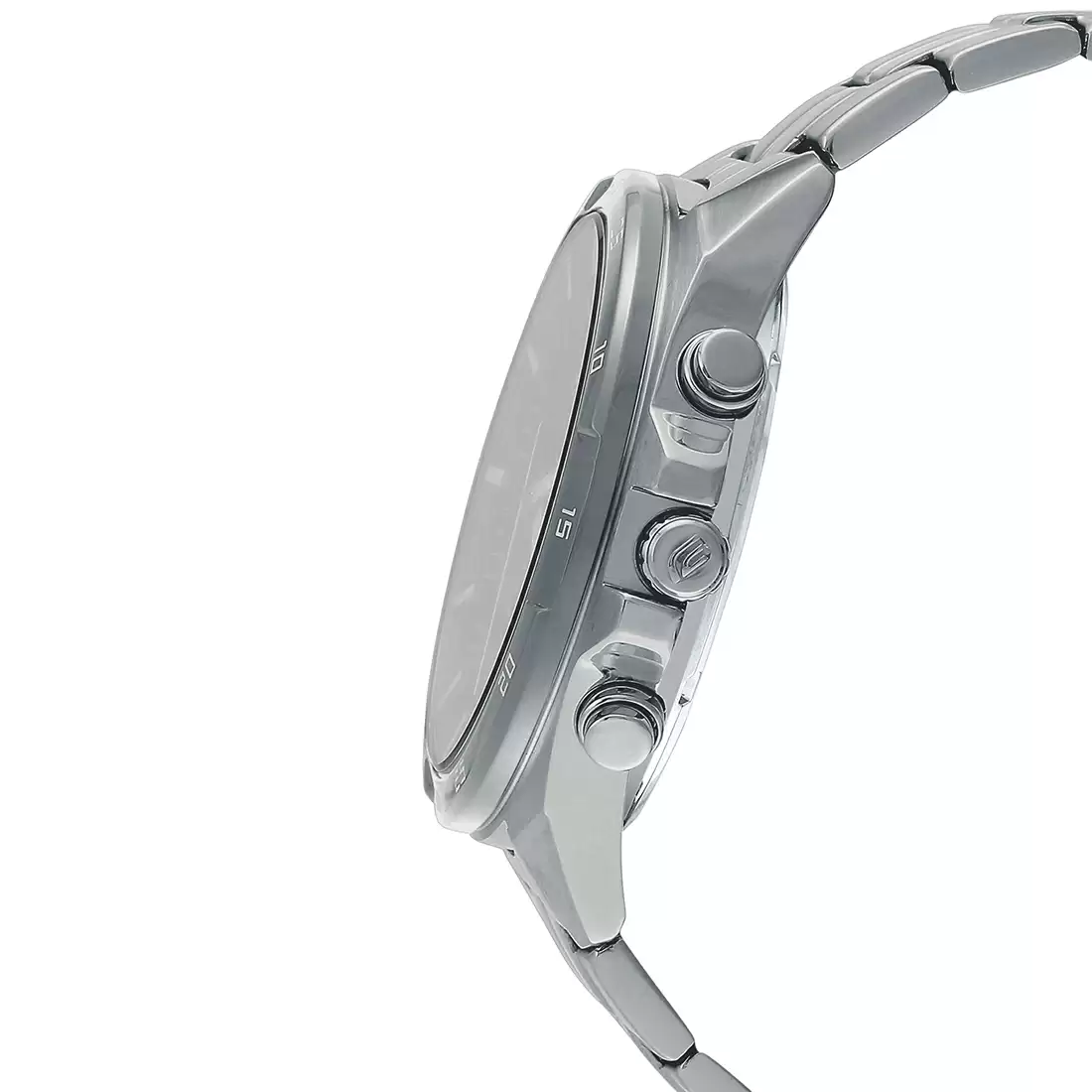 CASIO Men EDifice EFR-556GY-1AVUDF Gray Analog Dial Gray Stainless Steel Band EX494