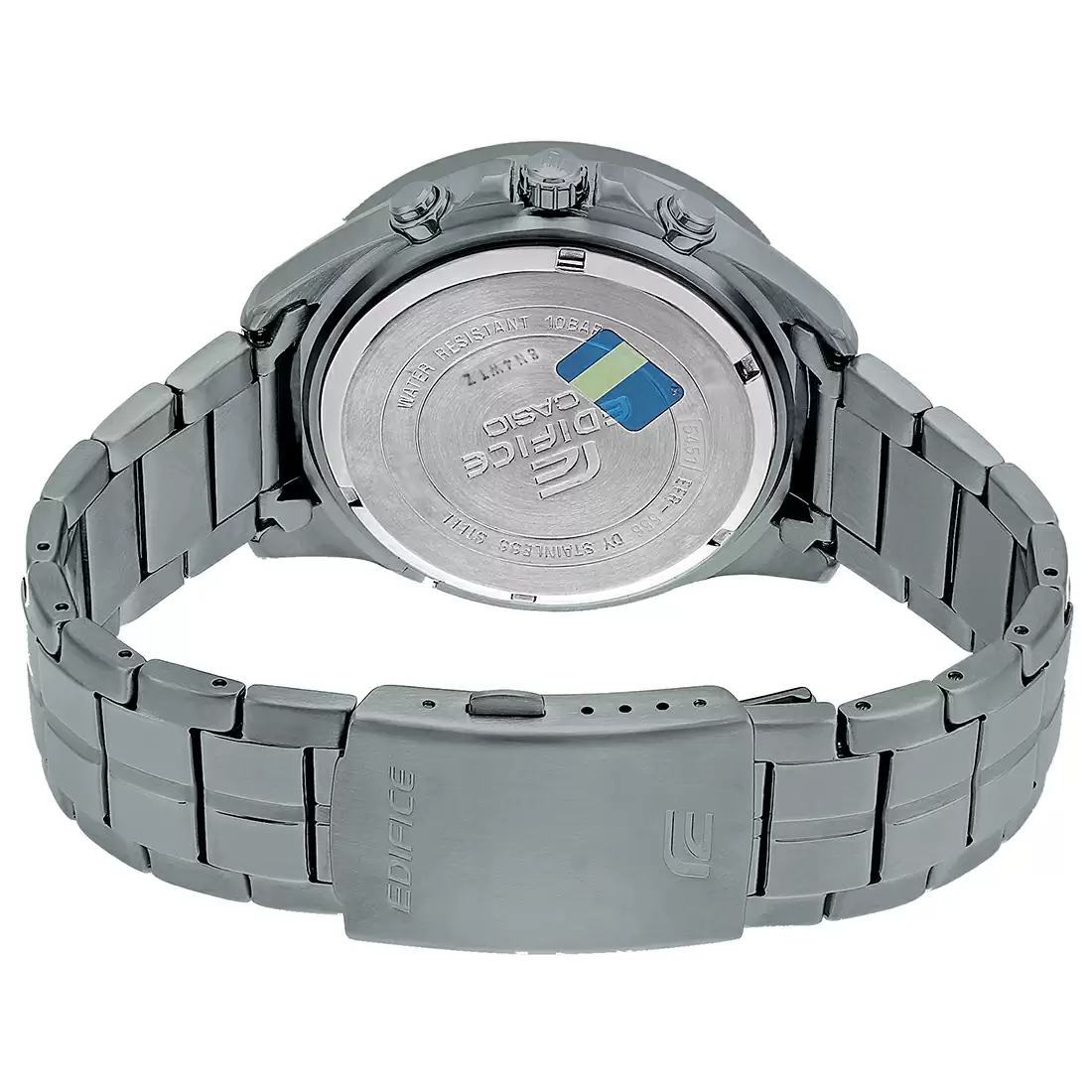 CASIO Men EDifice EFR-556GY-1AVUDF Gray Analog Dial Gray Stainless Steel Band EX494
