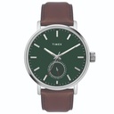 Timex Fashion Men's Green Dial Round Case Date Function Watch -TWEG20001