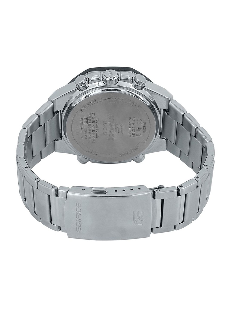 CASIO Men EDifice ECB-950DB-2ADF Blue Ana-Digi Dial Silver Stainless Steel Band EX555