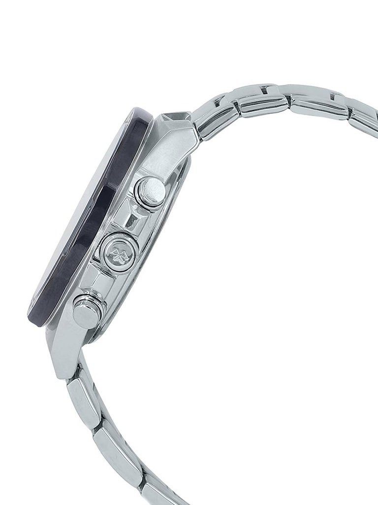 CASIO Men EDifice ECB-950DB-2ADF Blue Ana-Digi Dial Silver Stainless Steel Band EX555