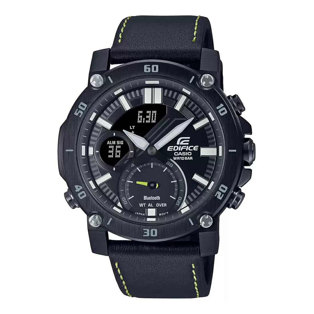 CASIO Men Black Analogue and Digital Watch EX523 ECB-20CL-1ADF