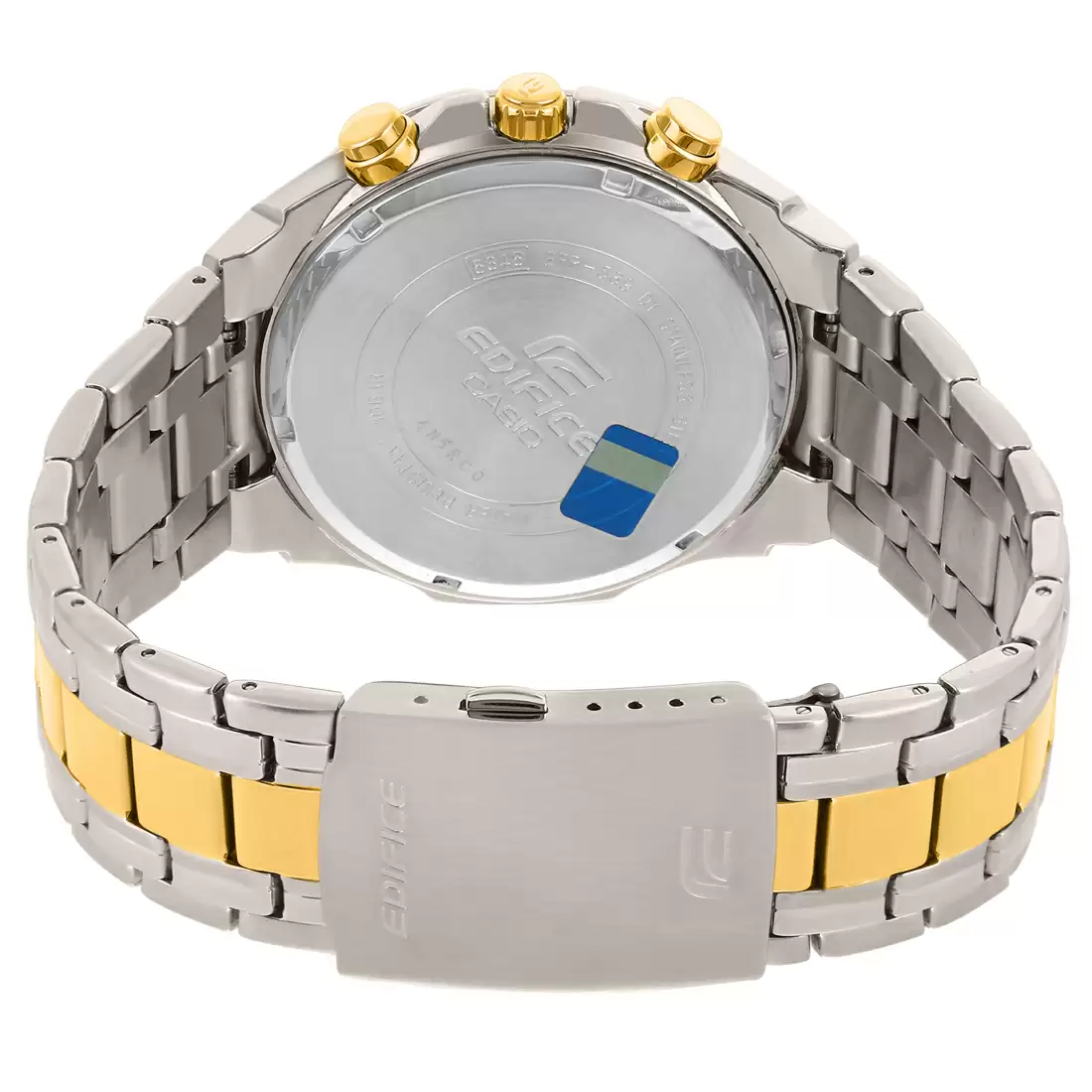 CASIO Men EDifice EFR-539SG-7AVUDF Analog Dial Dual Tone Stainless Steel Band EX189