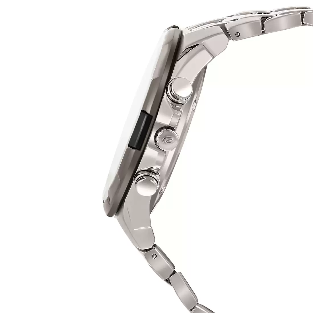 CASIO Men EDifice EFR-539D-1AVUDF Black Analog Dial Silver Stainless Steel Band EX191