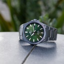 CASIO Men EDifice EFR-S108D-3AVUDF Green Analog Dial Silver Stainless Steel Band ED603