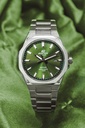 CASIO Men EDifice EFR-S108D-3AVUDF Green Analog Dial Silver Stainless Steel Band ED603