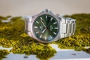 CASIO Men EDifice EFR-S108D-3AVUDF Green Analog Dial Silver Stainless Steel Band ED603