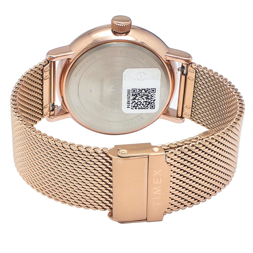 Timex Fashion Men's White Dial Round Case Date Function Watch -TWEG20002