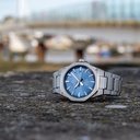 CASIO Men EDifice EFR-S108D-2AVUDF Blue Analog Dial Silver Stainless Steel Band ED602