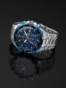 CASIO Men EDifice EFR-539D-1A2VUDF Black Analog Dial Silver Stainless Steel Band EX190