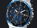 CASIO Men EDifice EFR-539D-1A2VUDF Black Analog Dial Silver Stainless Steel Band EX190