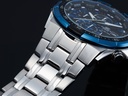 CASIO Men EDifice EFR-539D-1A2VUDF Black Analog Dial Silver Stainless Steel Band EX190