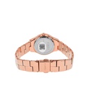 Timex Empera Women's Rose Gold Dial Round Case 3 Hands Function Watch -TW0TL9503