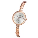 Timex Fria Women Silver Round Analog Watch - TWEL18302