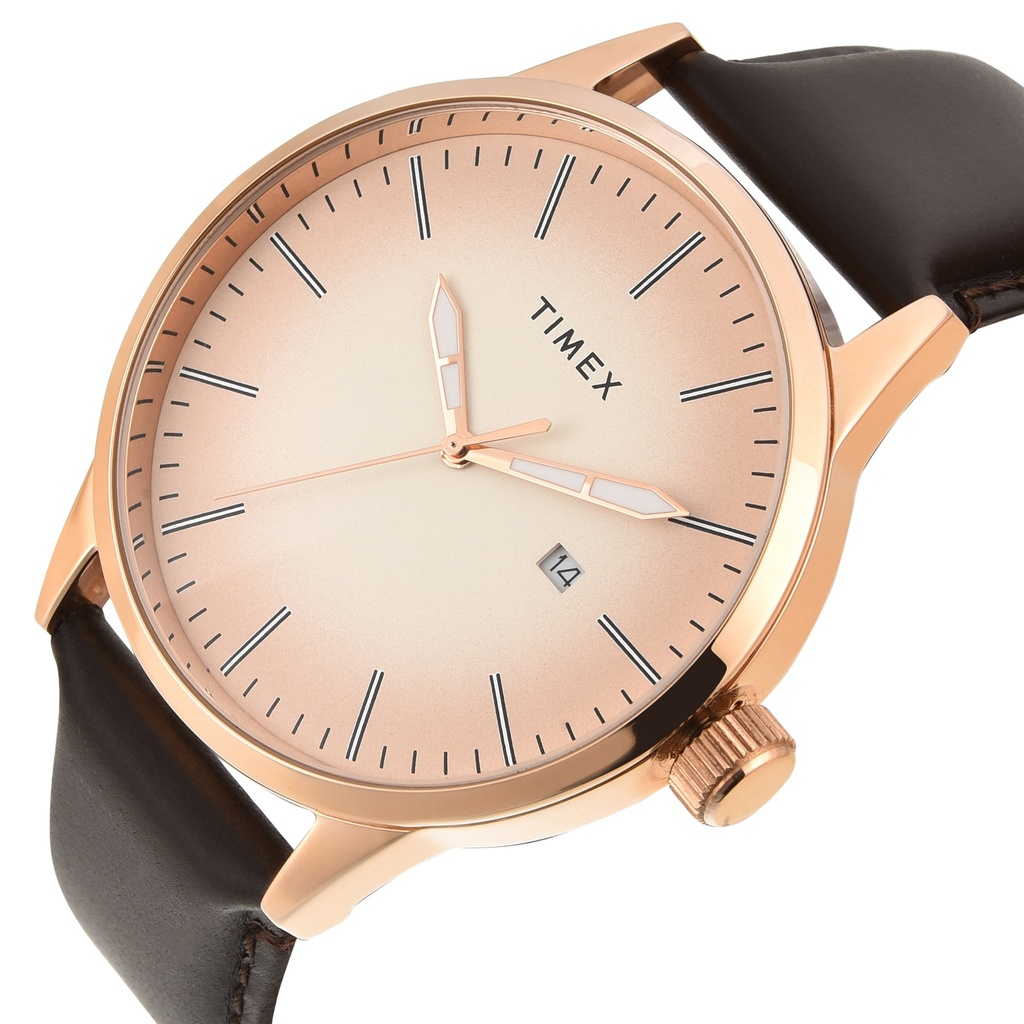 TIMEX Men Ivory Round Dial Analog Watch - TWEG19950