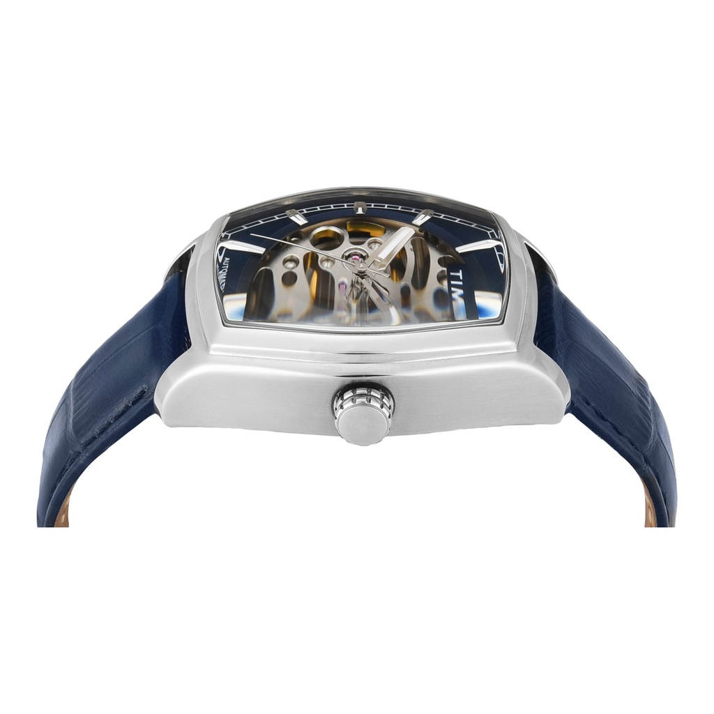 TIMEX Men Blue Rectangle Dial Analog Automatic Watch - TWEG25900