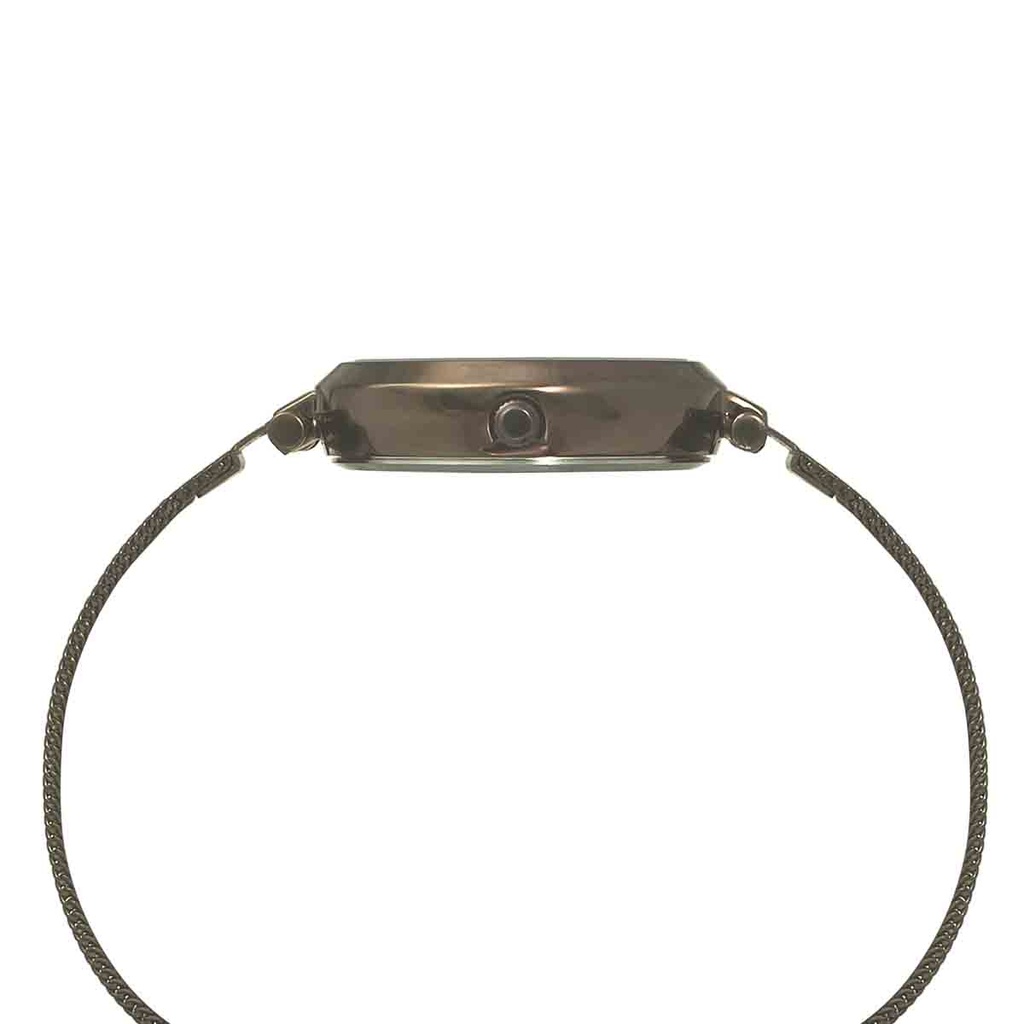 Timex Fashion Women's Brown Dial Round Case 3 Hands Function Watch -TWEL11825