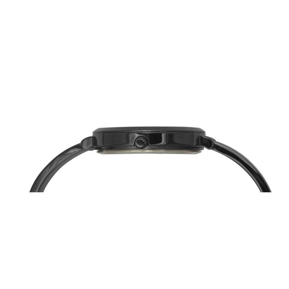 Timex Fashion Women's Black Dial Round Case 3 Hands Function Watch -TWEL12815