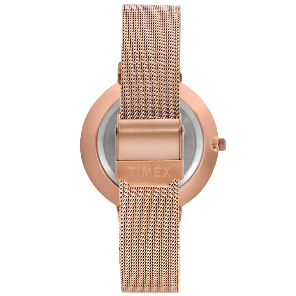 Timex Fashion Women's Silver Dial Round Case Multifunction Function Watch -TWEL14503