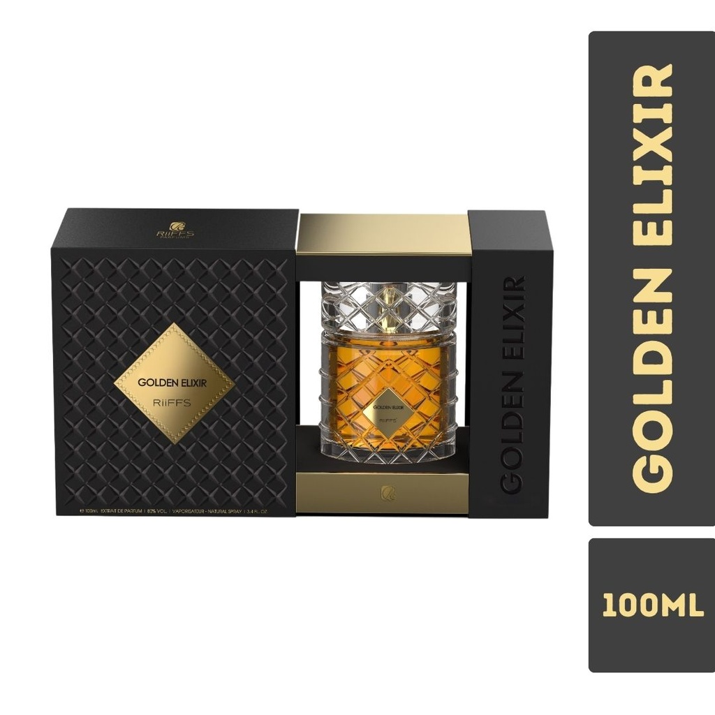RiiFFS Golden Elixir Perfume for Unisex