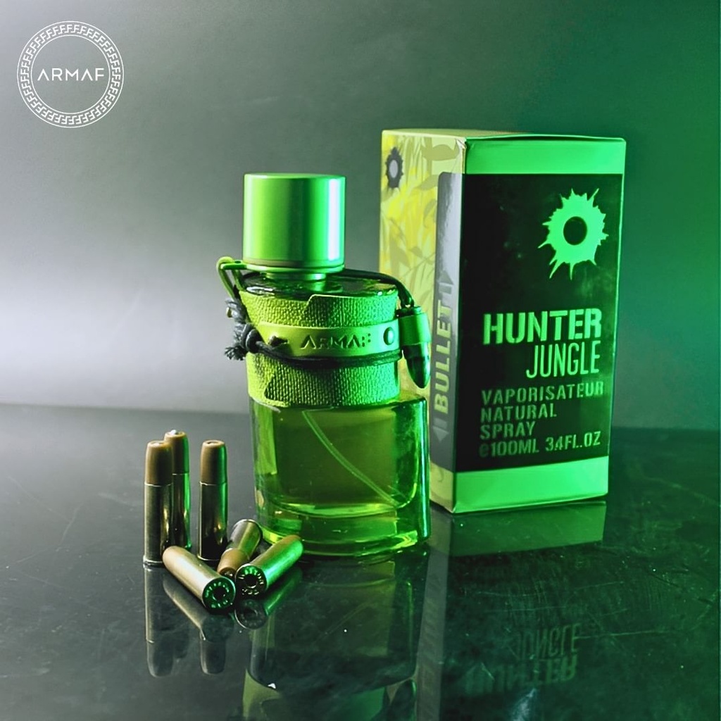 Armaf Hunter Jungle Green Eau De Parfum for Men 100ml –  Spicy, and Masculine Scent
