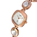 Timex Fria Women Off White Square Analog Watch - TWEL15000