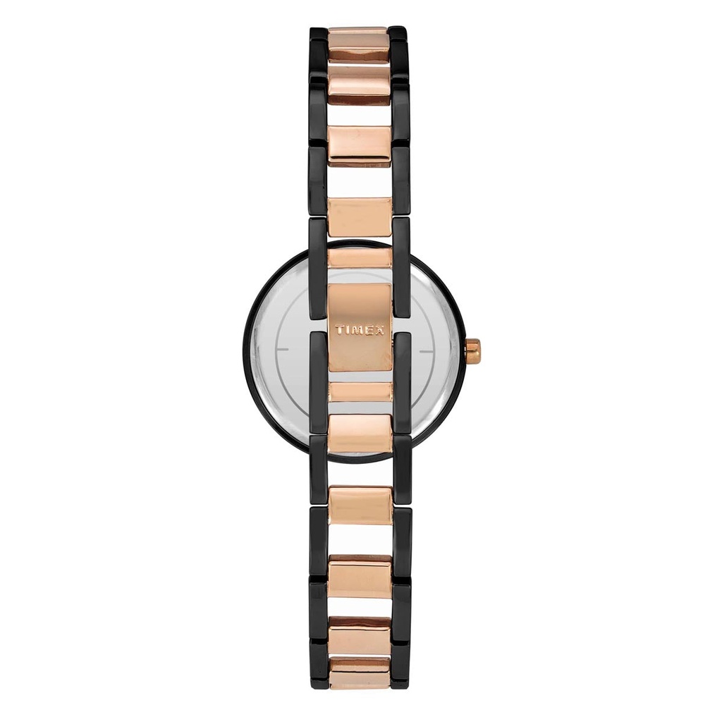 Timex Fria Women Black Round Analog Watch - TWEL15302