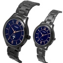 Timex Empera Pairs Blue Dial Round Case Day Date/3 Hands Function Watch -TW00PR275