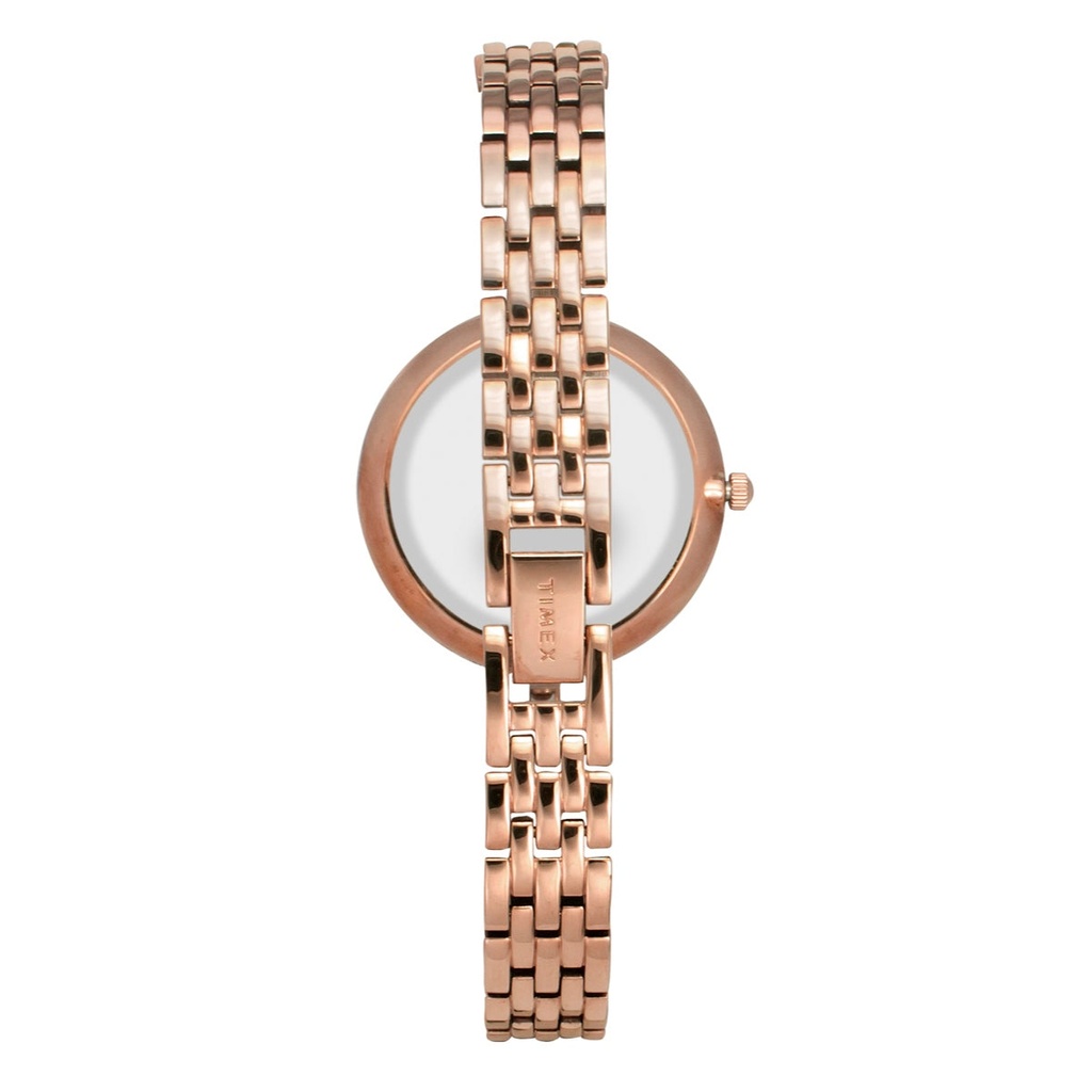 Timex Fria Women Off White Round Analog Watch - TWEL16200