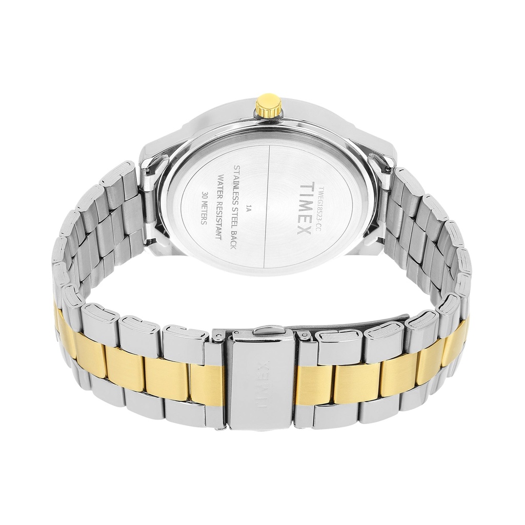 TIMEX Men Silver Round Dial Analog Watch - TWEG18523