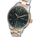 Timex Fashion Men's Black Dial Round Case Multifunction Function Watch -TWEG19903