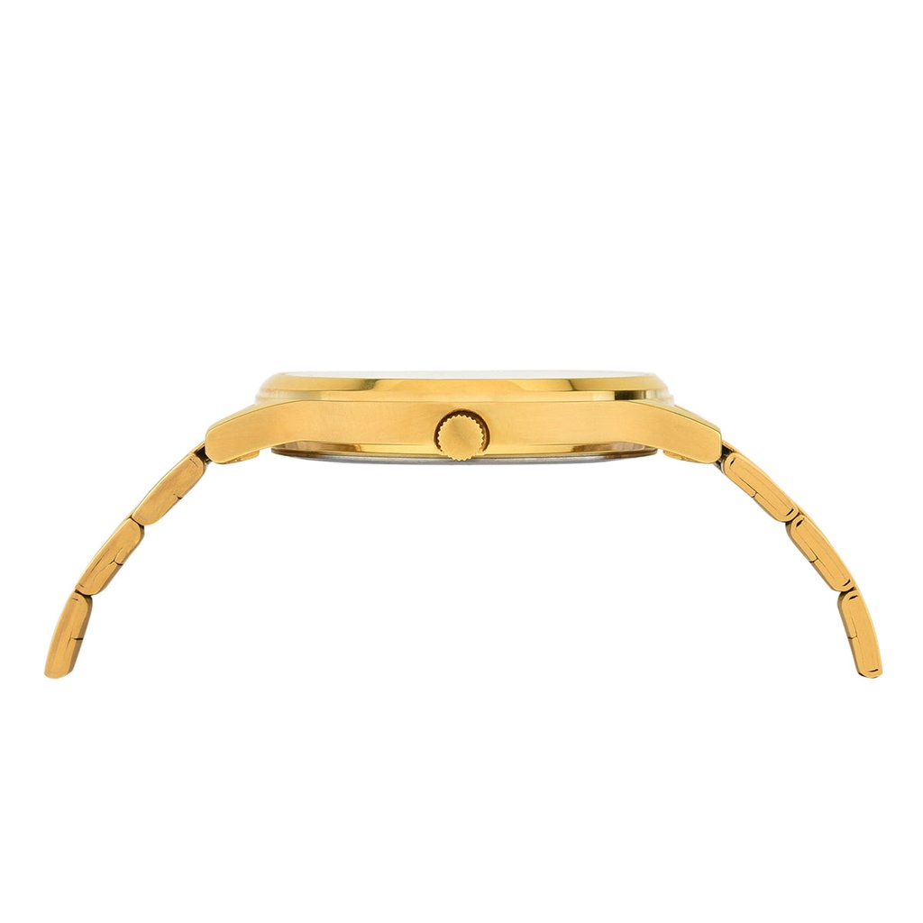 Timex Classics Men's White Dial Round Case Day Date Function Watch -TW000R435