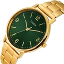 TIMEX Men Green Round Dial Analog Watch - TW0TG8027