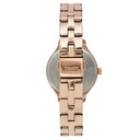 Timex Fashion Women's Rose Gold Dial Round Case Multifunction Function Watch -TWEL14803