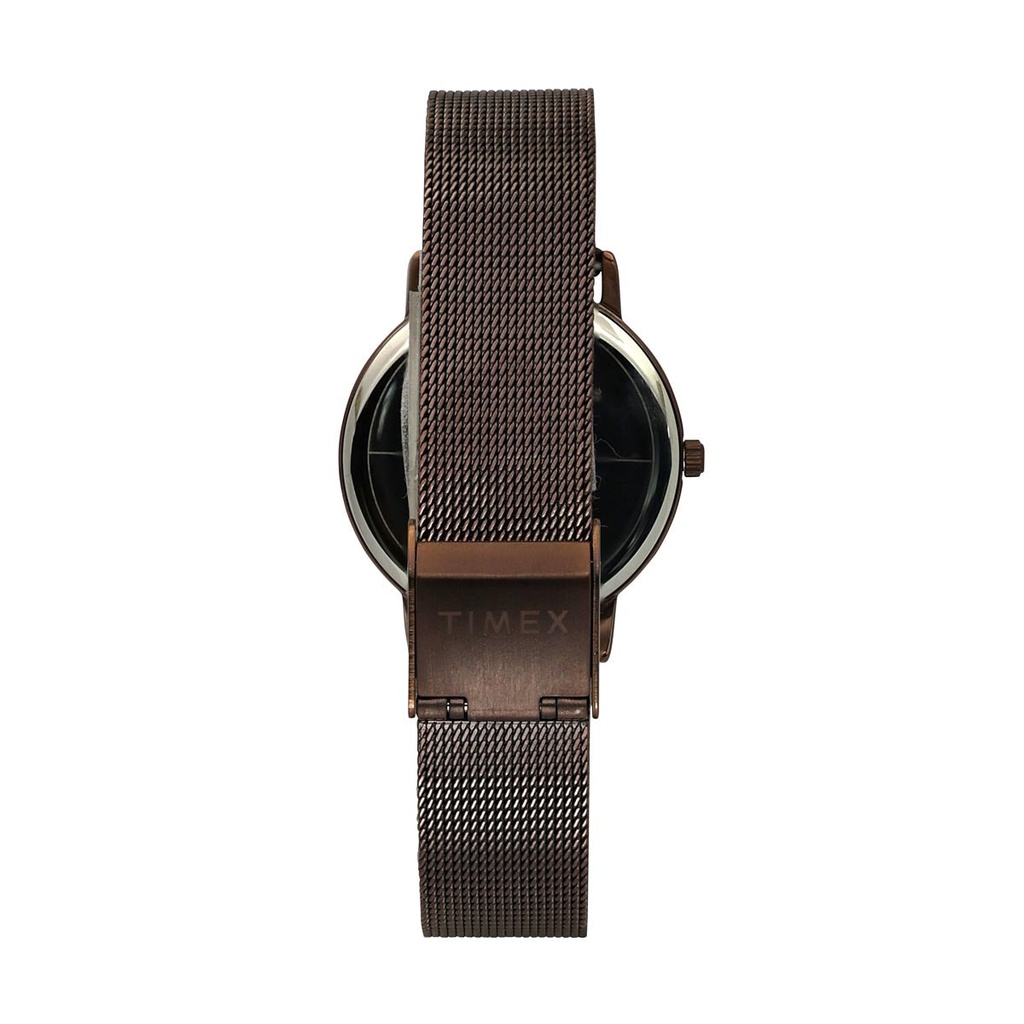 TIMEX Women Brown Round Dial Analog Watch - TWEL15619